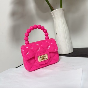 Mini bolso de mano de gelatina transparente de moda para niños, bolso de hombro pequeño favorito para niñas <span class=keywords><strong>en</strong></span> 2025 - Product Image 5