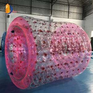 YUQI Venta de fábrica de agua Bola de rodillo en juguetes bola inflable de PVC de agua de burbuja de fútbol bola piscina - Product Image 3