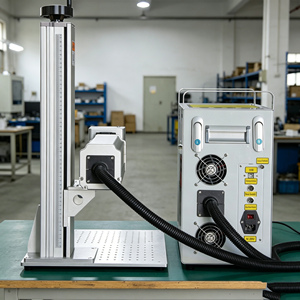 Máquina de Marcado Láser de Escritorio Raycus/<span class=keywords><strong>Max</strong></span>, Fácil de Operar, con Rotatorio para Carcasas de Teléfono, Anillos y Artesanías Metálicas - Product Image 4