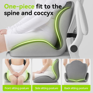Tích hợp bộ nhớ bọt Ghế đệm tựa lưng gối xương cụt trở lại thắt lưng hỗ trợ đệm cho sinh viên văn phòng nhà xe - Product Image 3