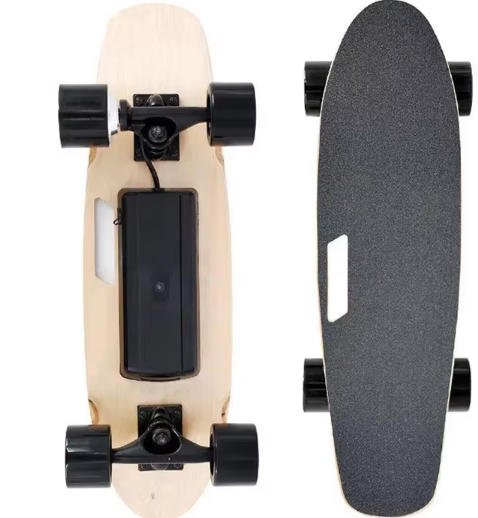 Adult Electric Skateboard E Longboard 4 Wheel Remote Control Dual Drive Wood Deck Urban Commute Cruiser Skate Board