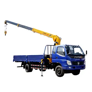 SQ4SK2Q Boom Crane Truck Mini 4 ton Straight-Arm Truck Mounted Crane