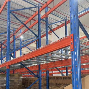Multi Tier công nghiệp thép lưu trữ giá Heavy Duty Pallet Kệ hệ thống có thể điều chỉnh kho kệ đơn vị - Product Image 3