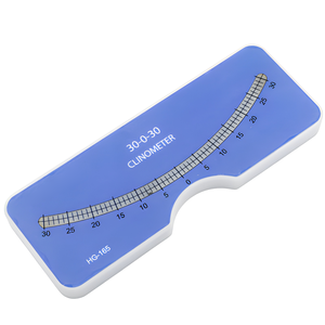 Clinomètre 30-0-30 degrés, jauge de niveau en plastique pour la mesure de la colonne vertébrale - Product Image 2