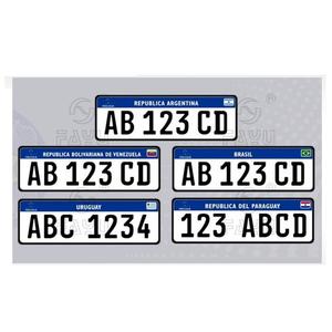 Film réfléchissant pour plaque d'immatriculation brésilienne, matériau réfléchissant pour plaque d'immatriculation de voiture pour le Brésil - Product Image 5