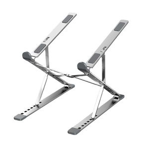 N8 Laptop <b>Stand</b> Double Layer Aluminum Alloy Foldable Height Adjustable Portable Cooling <b>Desktop</b> Support for Laptops - Product Image 5