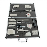 Kit d'outils d'inspection de soudure à fillet, 16 pièces, directement de l'usine, pour instruments de test, détecteurs de métaux industriels