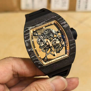 2026 Hot-Selling Designer Fashion Hollow Men's 055 Automatic <b>Watch</b>, Sapphire Crystal Dial, Carbon Fiber, High-Quality Wristwatch - Product Image 5