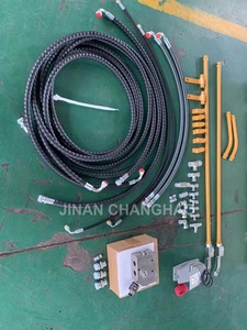 Bestselling Products 4cx 4dx Backhoe Auxiliary Pipe Line Hammer Hydraulic Breaker Piping Installation <b>Kits</b> - Product Image 4