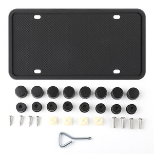 Plastien-marcos <span class=keywords><strong>de</strong></span> silicona para matrícula, marco <span class=keywords><strong>de</strong></span> silicona con tornillos, novedad <span class=keywords><strong>de</strong></span> <span class=keywords><strong>2022</strong></span> - Product Image 2