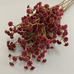 Vente directe usine – Fleurs artificielles « Baby Breath » à toucher réel, 24,8 pouces (62 cm), <span class=keywords><strong>81</strong></span> fleurs, pour centres de table de mariage - Product Image 5