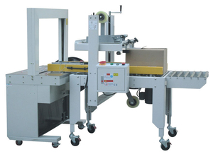 Semi Automatic Carton Box Folding Sealing <b>Machine</b> /carton Sealer Model FX-50 for Hot Sale - Product Image 2