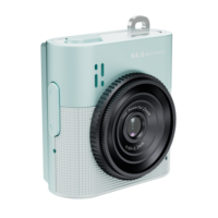 Nouvelle Caméra Vidéo Mini Full HD 1080p 64MP avec Zoom 16X, Écran IPS 1,4 pouces, EIS, Capture du Sourire, Multilingue, Caméscope Numérique Portable pour