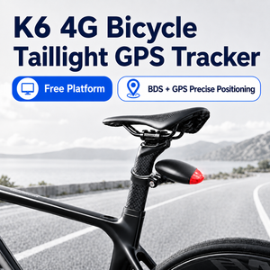 Rastreador GPS Recargable K6 4G con Alarma de Vibración y Antirrobo para Bicicleta de Montaña, Scooter Eléctrico, Patinete de Equilibrio - Rastreo en Tiempo Real - Product Image 1