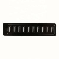 Adaptateur secteur intelligent à 10 ports, chargeur mural USB 50W 10A pour téléphone et tablette