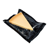 Op maat gemaakte vacuümsealzakken voor levensmiddelen, BPA-vrij, glad, transparant, geschikt voor bereide maaltijden, kaas, pizza, opslag en retort pouches.