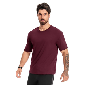 Paquete de 3 Camisetas Básicas de Cuello Redondo para Hombre, Camisetas de Algodón Premium al por Mayor OEM - Product Image 2