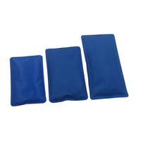 Pack de glace en gel en tissu de nylon personnalisé Pack de gel de glace en gel compresse chaude et froide réutilisable pour thérapie par le froid chaud Pack de gel pour le soulagement de la douleur