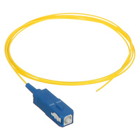 Câble de raccordement à fibre optique SC UPC monomode simplex jaune pour OLT et boîtier de distribution