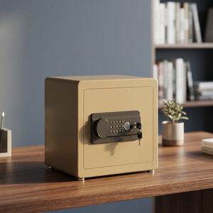 Coffre-fort biométrique à empreintes digitales haute sécurité avec serrure à clavier numérique pour la maison, l'hôtel, le bureau - Product Image 2
