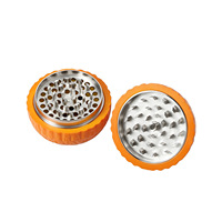 Creatieve Fruit Oranje Vorm Kruiden Grinder Draagbare Decoratieve Novelty Gadget Tabak Grinder Rookaccessoires