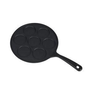 Poêle à crêpes 7 trous plats Poêle à blinis <span class=keywords><strong>Mini</strong></span> poêle antiadhésive Crêpière - Product Image 2