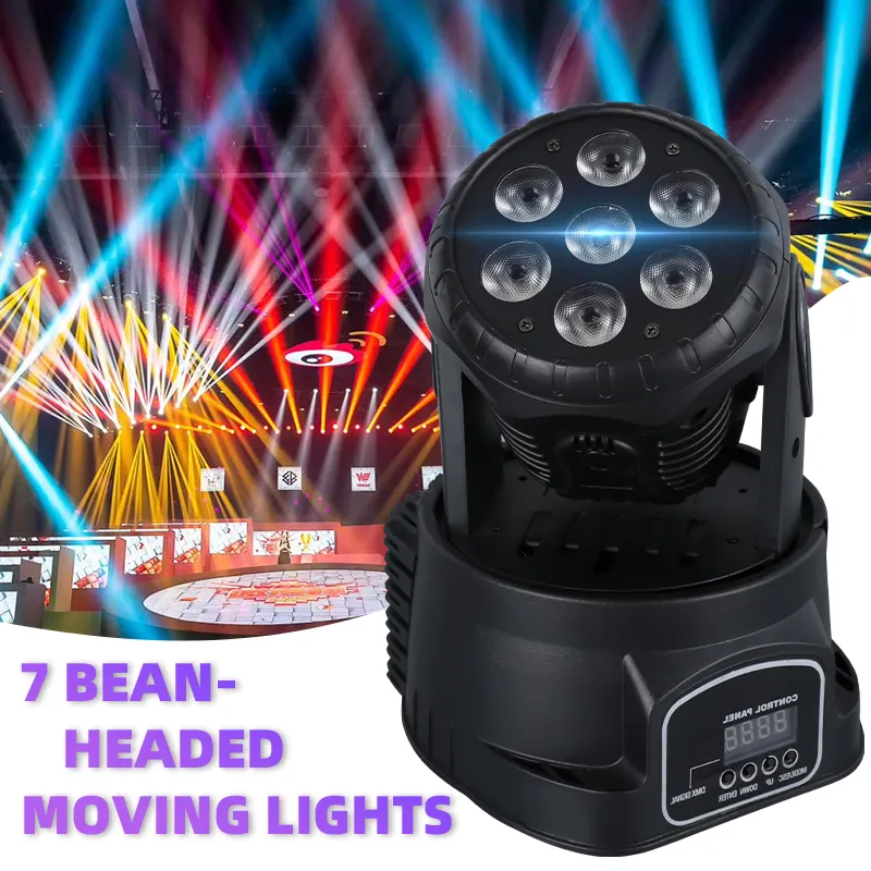 Disco Stage Light RGB DMX DJ Light Sound Control For Live Stage Party DJ Bar Disco Light