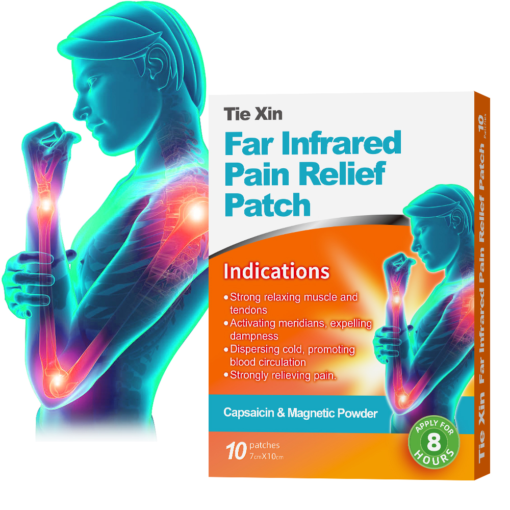 Adhesive Medical Neck Muscle Bone Back Knee Sprain Pain Plaster Relief Patch Natural Herbal Pain Patch with Far-Infrared