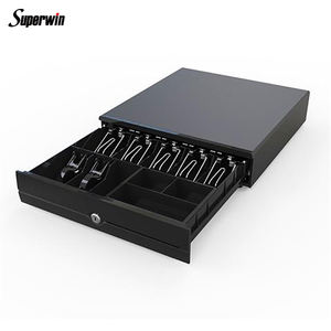 Superwin usine vente directe pas cher 7 plateau d'argent, 3 plateau de caisse cas <span class=keywords><strong>405</strong></span> en acier tiroir-caisse - Product Image 4