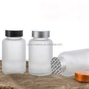 200 <span class=keywords><strong>ml</strong></span> bottiglie di Capsule di vetro smerigliato con tappi a vite ermetici per Capsule di vetro smerigliato, supporto per personalizzazione - Product Image 2