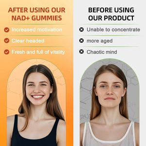 Complément alimentaire anti-âge en gummies NAD+ à marque privée OEM/ODM, stimulant l'énergie et la santé cellulaire - Product Image 4