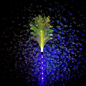 Nhà Máy IP65 LED năng lượng mặt trời sợi quang sậy đèn nhiều màu thay đổi nhấp nháy giáng sinh trang trí ngoài trời Vườn cảnh quan - Product Image 6