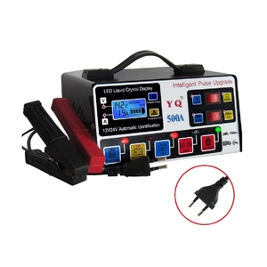 Chargeur <span class=keywords><strong>de</strong></span> <span class=keywords><strong>batterie</strong></span> numérique intelligent à affichage numérique <span class=keywords><strong>pour</strong></span> voitures 12V/24V, motos, <span class=keywords><strong>véhicules</strong></span> agricoles, outil <span class=keywords><strong>de</strong></span> réparation - Product Image 4