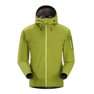 Vente en gros pas cher Softshell Veste imperméable pour homme 10000mm Veste softshell oem