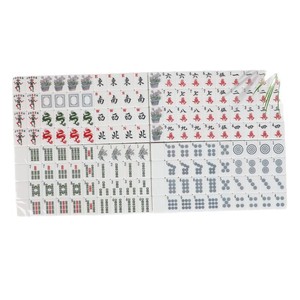 Luxury Acrylic <b>Mahjong</b> <b>Set</b> American Singapore Malaysian Taiwanese Japanese Riichi Tiles for Home Party - Product Image 1