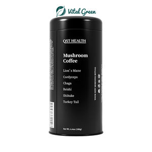Частная Марка 6 в 1 органический Chaga Cordyceps Ganoderma <span class=keywords><strong>Reishi</strong></span> Lions грива растворимый грибной кофейный порошок - Product Image 1
