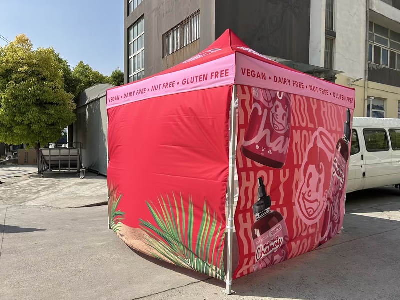 Custom Advertising Trade Show Event Canopy