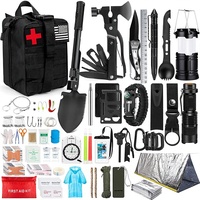 Équipement de camping en plein air, kit d'urgence multifonctionnel pour la survie en milieu sauvage, outil Se