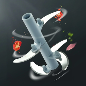 Picadora Manual de Alimentos, Trituradora de Carne, Picadora de Ajo, Cortador de Cebolla y Verduras, Rebanador de Frutas y Verduras para Ensaladas - Product Image 6