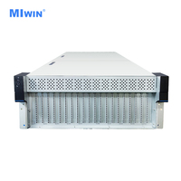 Boîtier d'extension GPU 4U personnalisé pour 16 cartes JBOG 20 PCIE 4.0 X16, châssis d'extension pour 16 cartes GPU, boîtier GPU serveur 4U pour Deep Seek