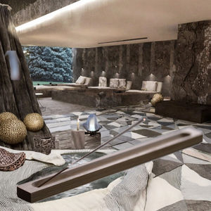 Soporte para Incienso de Madera de Sándalo Aromático de 23 cm, Quemador de Incienso en Espiral, Base para Manualidades, Decoración del Hogar IBS SFZ095 Para Todas las Estaciones - Product Image 3