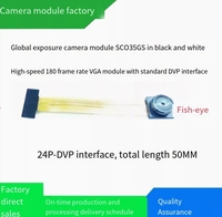 SC035HGS Modul Kamera Hitam Putih Kecepatan Tinggi 180 Frame Rate VGA Antarmuka Standar DVP Modul Kamera Eksposur Global