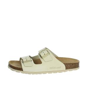 Sandali piatti da donna Grnlund color crema, taglia 40, comodi slip-on - Product Image 1