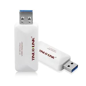 Hoge Snelheid Ac1300 M Mini Draadloze Usb3.0 Lan Kaart/Netwerkkaart Ondersteuning