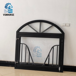 Fenêtre de grange à chevaux en métal de haute qualité, durable pour l'extérieur, avec barreaux de ventilation de protection pour la ferme - Product Image 4