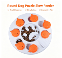 Jouet distributeur de friandises interactif pour chien, type labyrinthe, anti-étouffement, durable, moderne, en plastique écologique, pour lutter contre l'ennui et stimuler la digestion