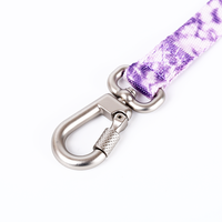 Mousqueton pivotant robuste pour chien, en alliage de zinc avec verrouillage à vis, logo couleur personnalisé pour les marques d'accessoires pour animaux de compagnie