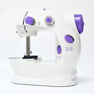 China Factory 202 Household Domestic Overlock Mini Electric Two Speed Sewing Machine Price with Sews Sleeves