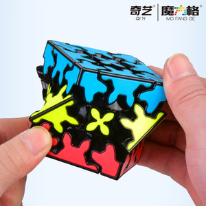 Cubo Mágico Qiyi Gear Sandwich 3x3, Rompecabezas Estimulante para el Cerebro, Juguete Educativo Temprano para Niños - Product Image 4