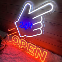 Enseigne au néon personnalisée avec logo, enseigne LED, enseignes pour célébrations de retraite, signalétique commerciale pour la décoration de la maison, du bar et du bureau